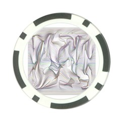 Abstract Background Chromatic Poker Chip Card Guard