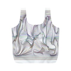 Abstract Background Chromatic Full Print Recycle Bags (m) 