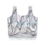 Abstract Background Chromatic Full Print Recycle Bags (M)  Front