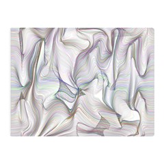 Abstract Background Chromatic Double Sided Flano Blanket (mini)  by Amaryn4rt