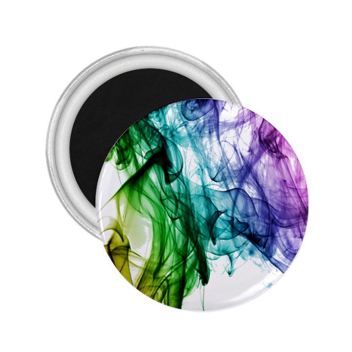 Colour Smoke Rainbow Color Design 2.25  Magnets