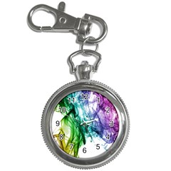 Colour Smoke Rainbow Color Design Key Chain Watches