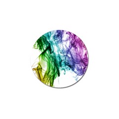 Colour Smoke Rainbow Color Design Golf Ball Marker (4 Pack)