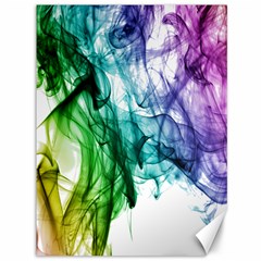 Colour Smoke Rainbow Color Design Canvas 36  X 48  