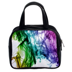 Colour Smoke Rainbow Color Design Classic Handbags (2 Sides) by Amaryn4rt