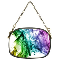 Colour Smoke Rainbow Color Design Chain Purses (one Side) 