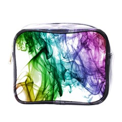 Colour Smoke Rainbow Color Design Mini Toiletries Bags