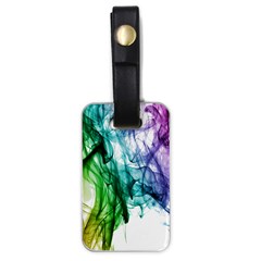 Colour Smoke Rainbow Color Design Luggage Tags (one Side)  by Amaryn4rt