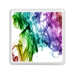 Colour Smoke Rainbow Color Design Memory Card Reader (square) 