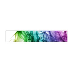 Colour Smoke Rainbow Color Design Flano Scarf (mini) by Amaryn4rt