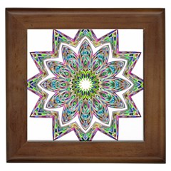 Decorative Ornamental Design Framed Tiles by Amaryn4rt