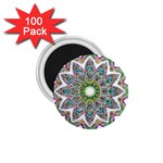 Decorative Ornamental Design 1.75  Magnets (100 pack)  Front