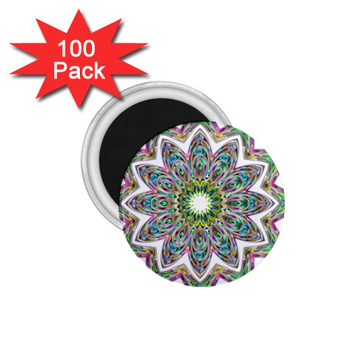 Decorative Ornamental Design 1.75  Magnets (100 pack) 