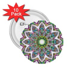 Decorative Ornamental Design 2 25  Buttons (10 Pack) 