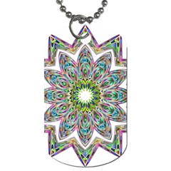 Decorative Ornamental Design Dog Tag (one Side) by Amaryn4rt