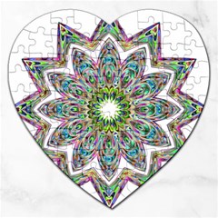 Decorative Ornamental Design Jigsaw Puzzle (heart)