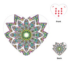 Decorative Ornamental Design Playing Cards (heart) 