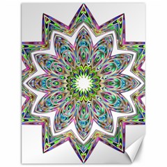 Decorative Ornamental Design Canvas 12  X 16  