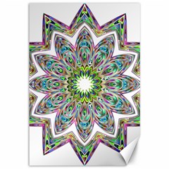 Decorative Ornamental Design Canvas 12  X 18  