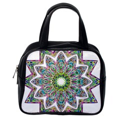 Decorative Ornamental Design Classic Handbags (one Side)