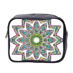 Decorative Ornamental Design Mini Toiletries Bag 2-side