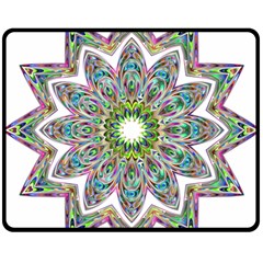 Decorative Ornamental Design Double Sided Fleece Blanket (medium)  by Amaryn4rt