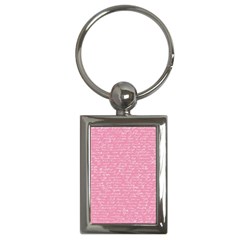 Handwriting  Key Chains (rectangle) 