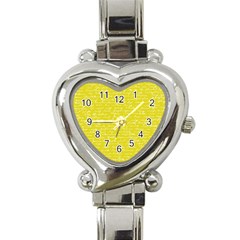 Handwriting  Heart Italian Charm Watch