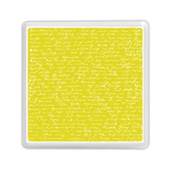 Handwriting  Memory Card Reader (square)  by Valentinaart