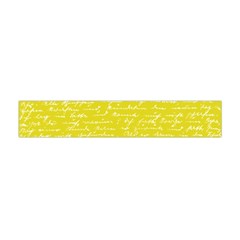 Handwriting  Flano Scarf (mini)