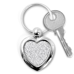 Handwriting  Key Chains (heart)  by Valentinaart