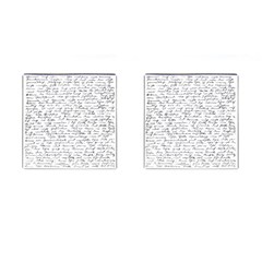 Handwriting  Cufflinks (square) by Valentinaart