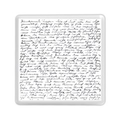 Handwriting  Memory Card Reader (square) 