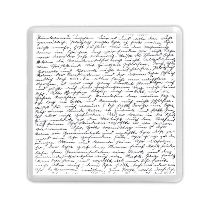 Handwriting  Memory Card Reader (Square) 