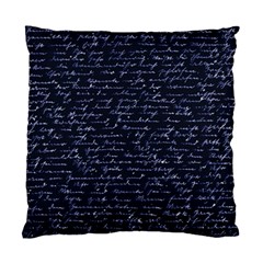 Handwriting Standard Cushion Case (two Sides) by Valentinaart