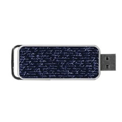 Handwriting Portable Usb Flash (two Sides)