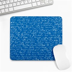 Handwriting Large Mousepads by Valentinaart