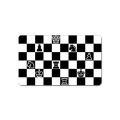 Chess Magnet (name Card) by Valentinaart