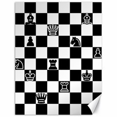 Chess Canvas 18  X 24   by Valentinaart