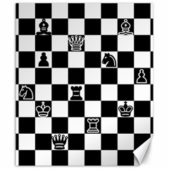 Chess Canvas 20  X 24   by Valentinaart