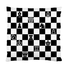 Chess Standard Cushion Case (two Sides) by Valentinaart