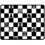 Chess Fleece Blanket (Medium)  60 x50  Blanket Front