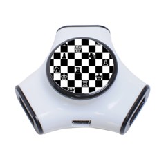 Chess 3-port Usb Hub by Valentinaart