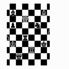 Chess Small Garden Flag (two Sides) by Valentinaart