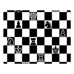 Chess Double Sided Flano Blanket (large)  by Valentinaart