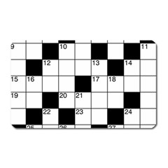 Crosswords  Magnet (rectangular) by Valentinaart