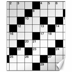 Crosswords  Canvas 8  X 10  by Valentinaart