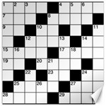 Crosswords  Canvas 20  x 20   19 x19.27  Canvas - 1