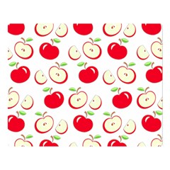 Apple Pattern Double Sided Flano Blanket (large) 