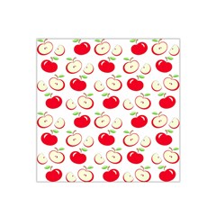 Apple Pattern Satin Bandana Scarf